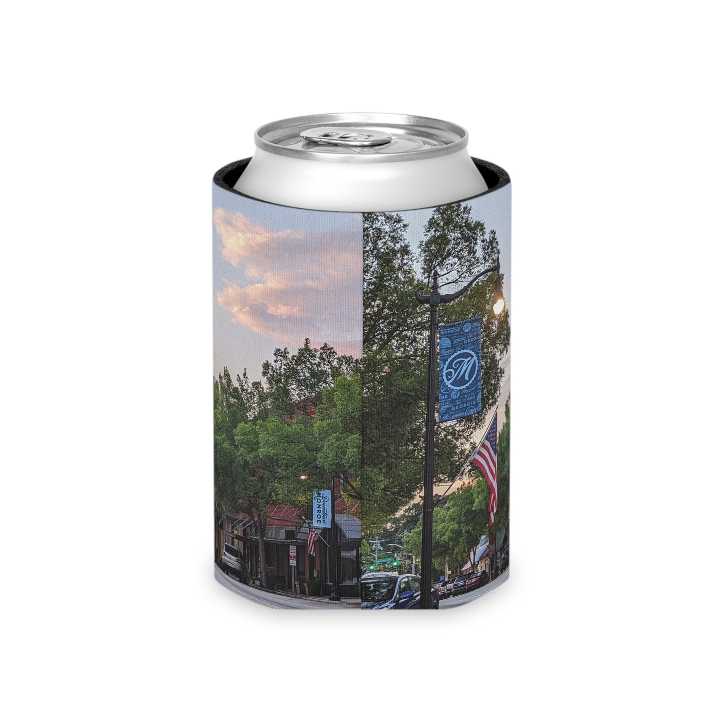 Monroe GA Can Cooler July - Regular or Slim