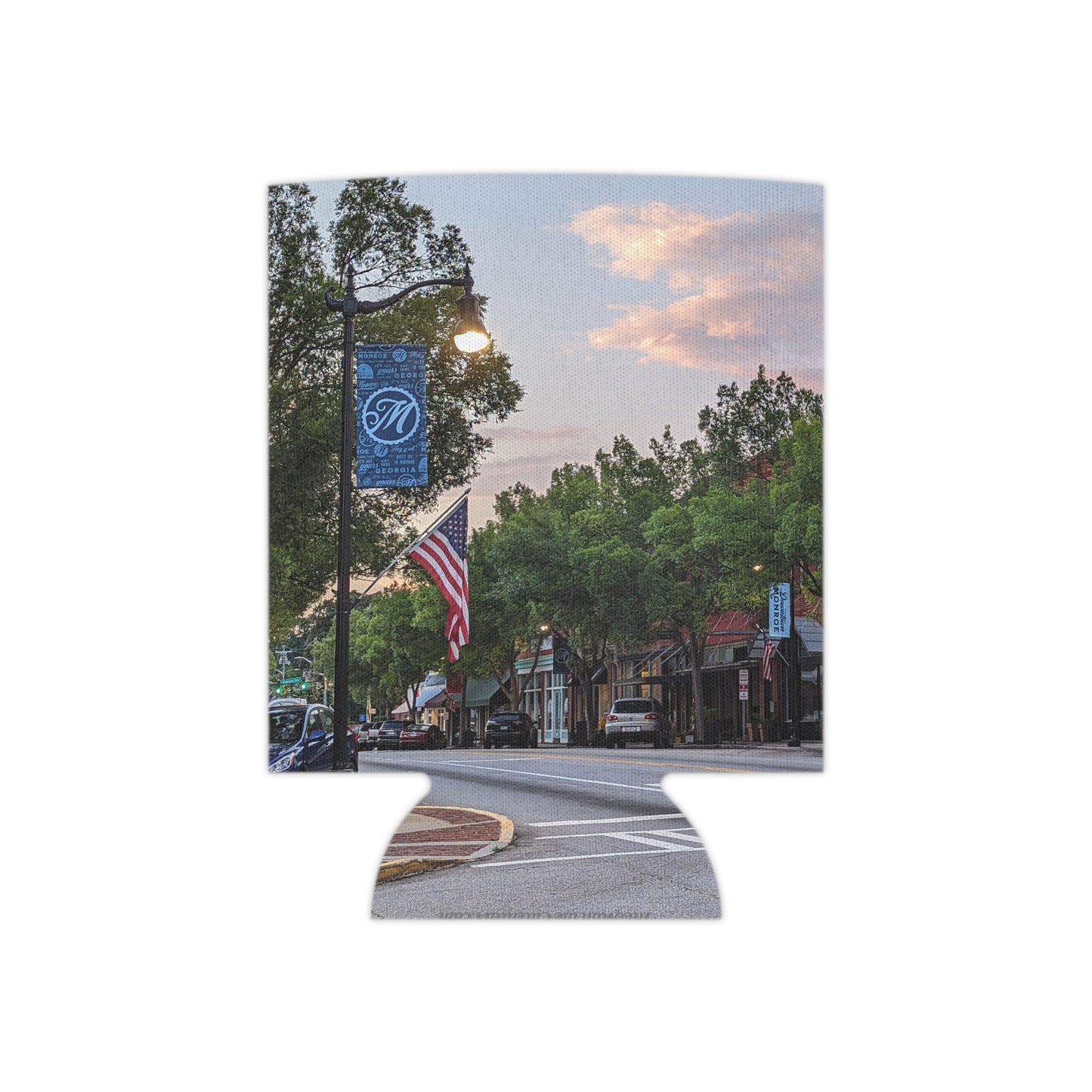 Monroe GA Can Cooler July - Regular or Slim