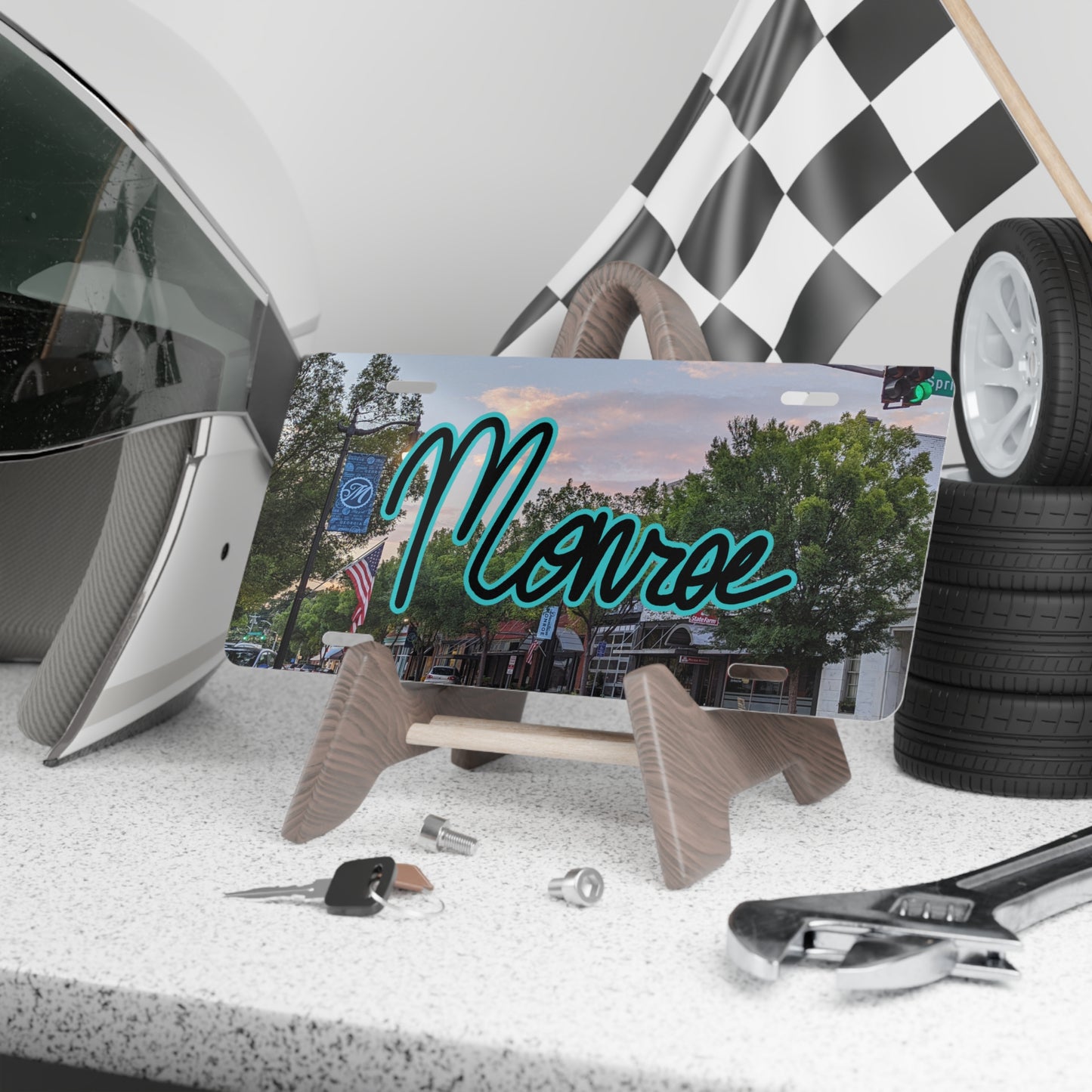 Monroe GA Vanity Plate July