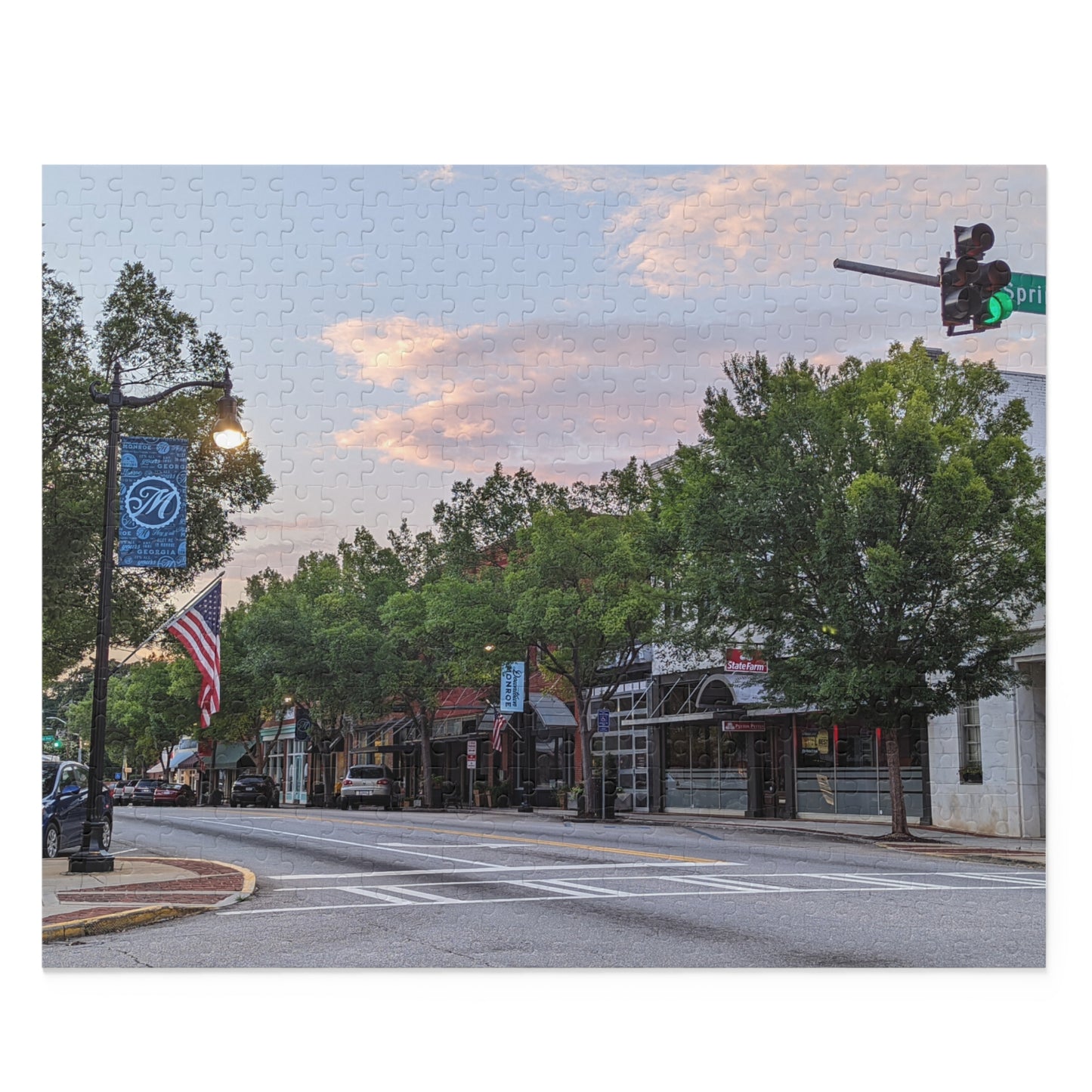 Monroe GA Puzzle July -  252 or 500 Piece