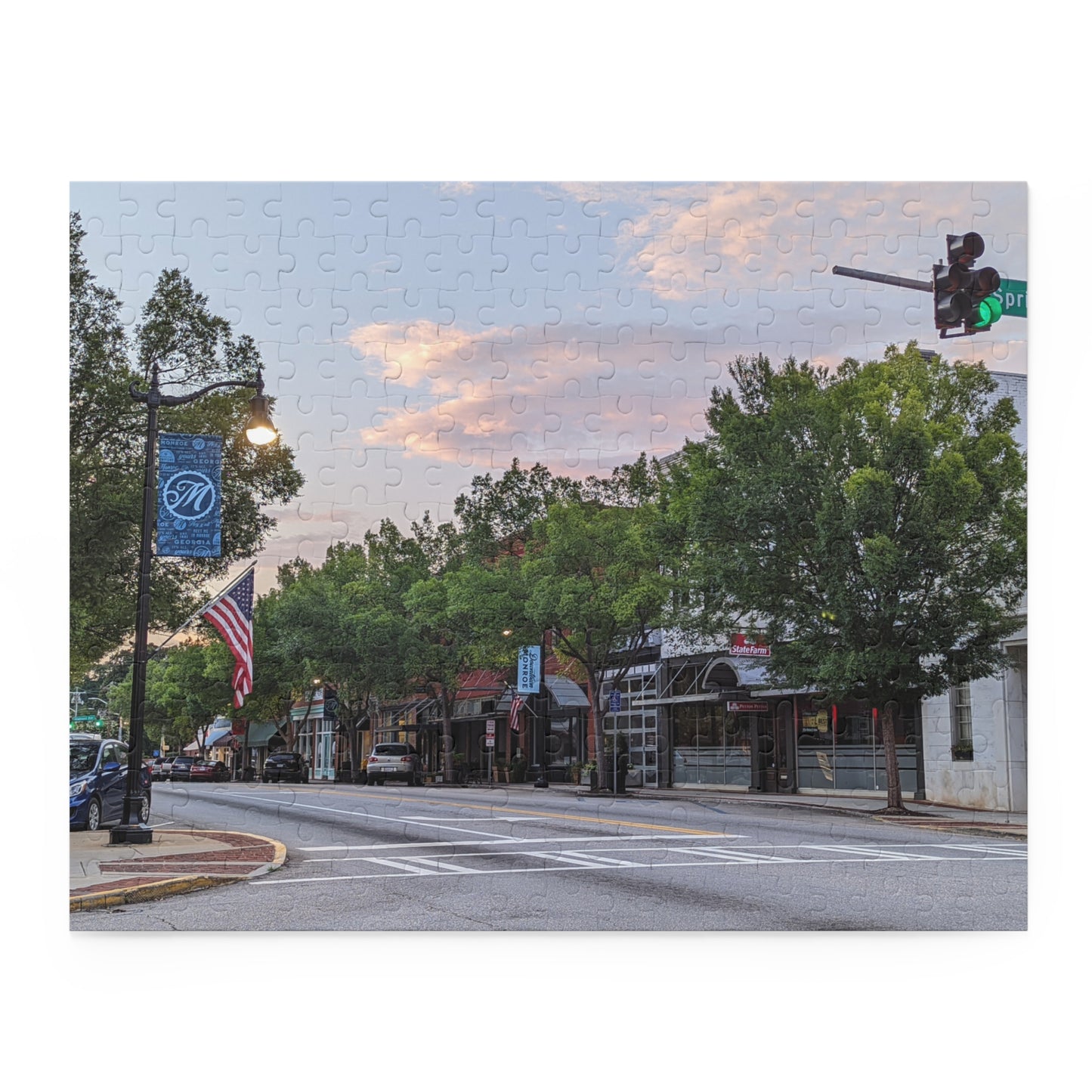 Monroe GA Puzzle July -  252 or 500 Piece