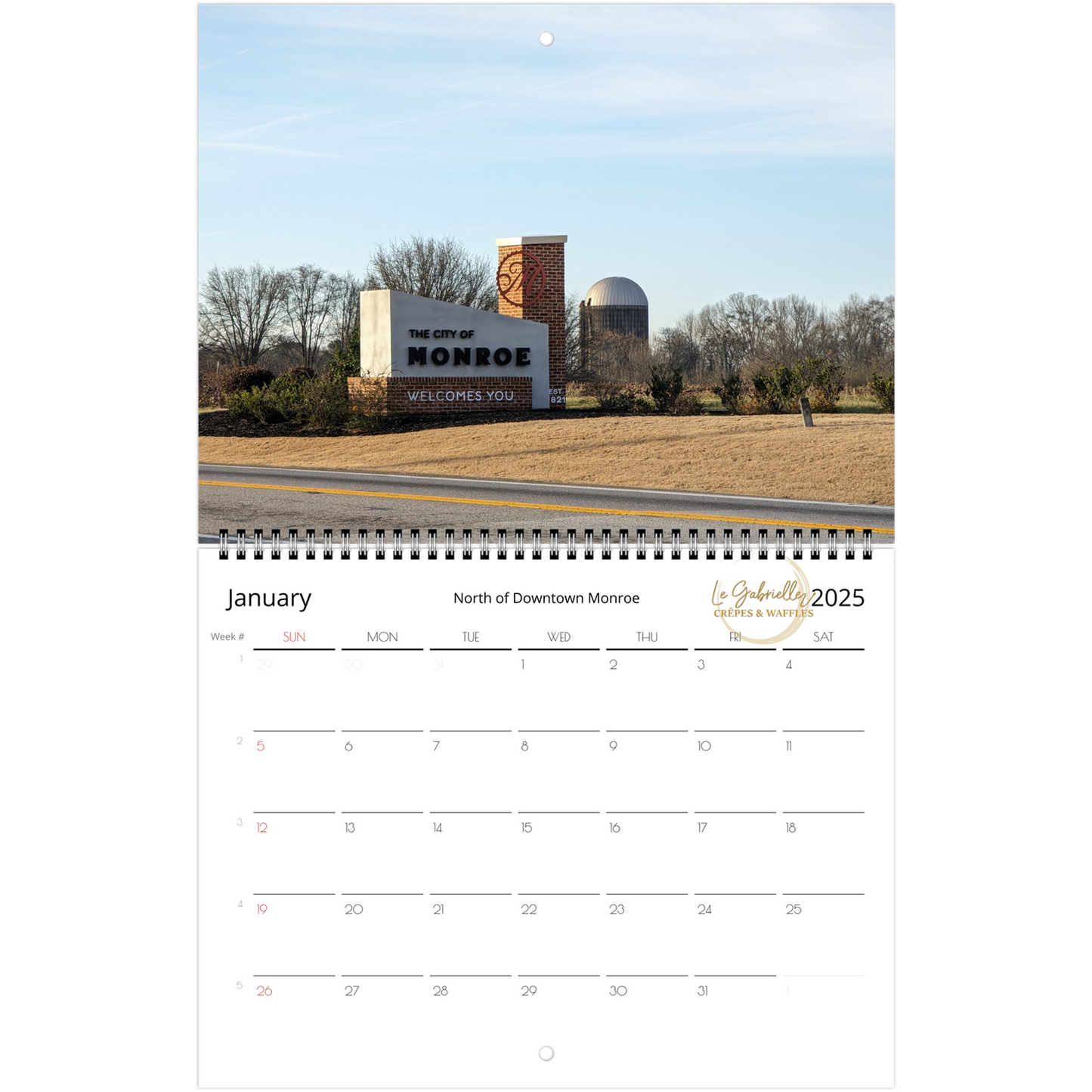 2025 The Monroe Calendar - The Views from Monroe