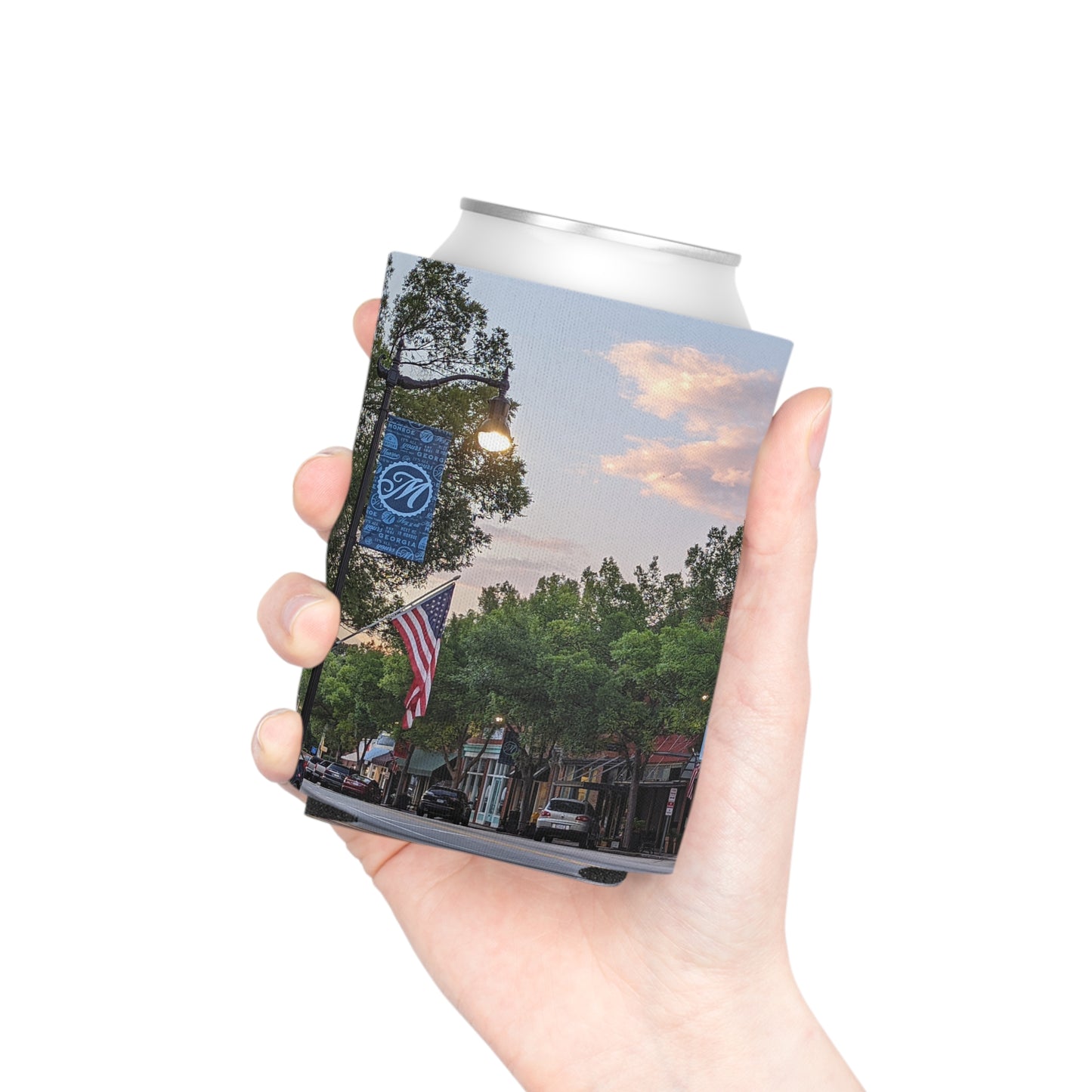 Monroe GA Can Cooler July - Regular or Slim