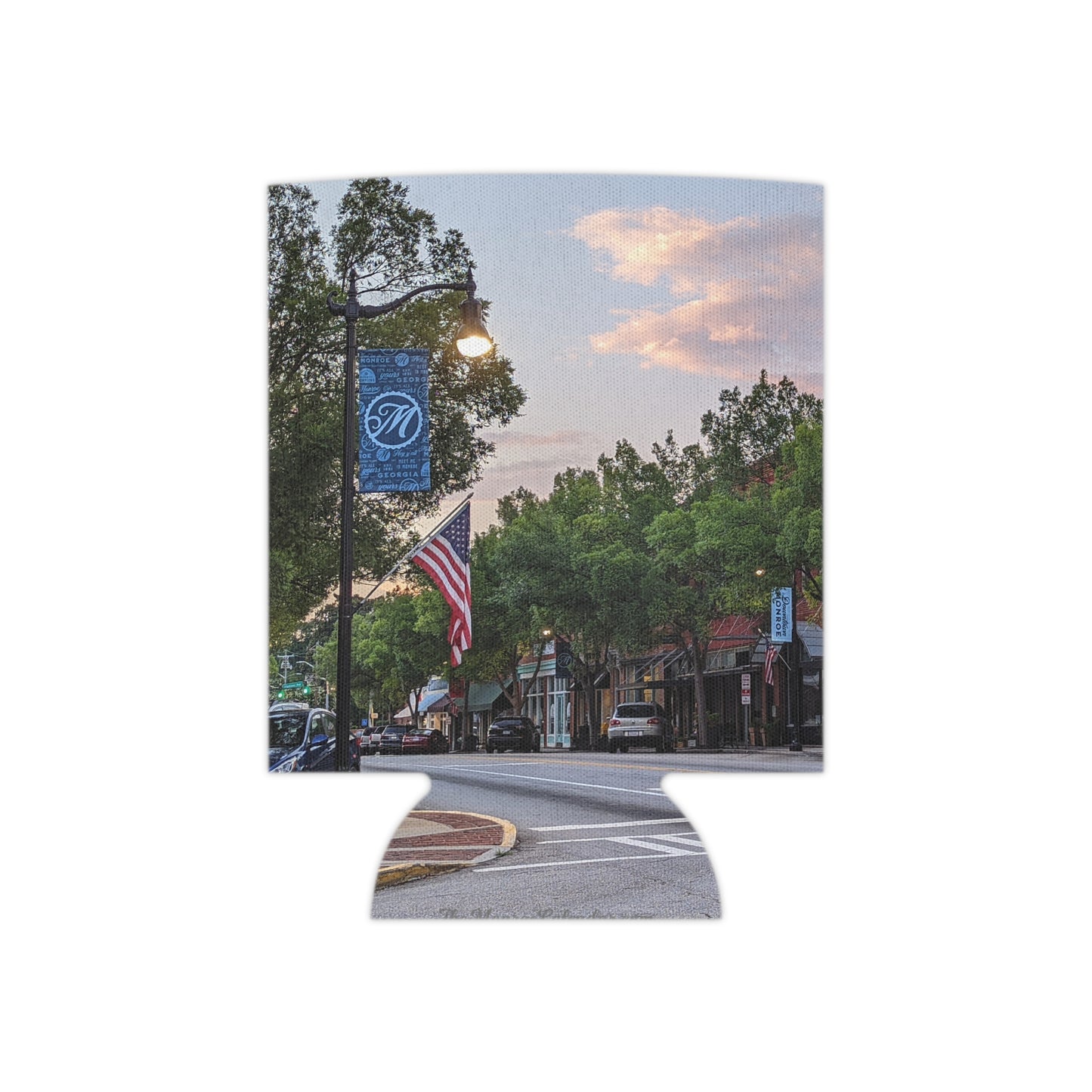 Monroe GA Can Cooler July - Regular or Slim