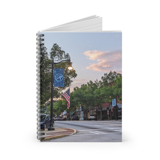 Monroe GA Spiral Notebook July