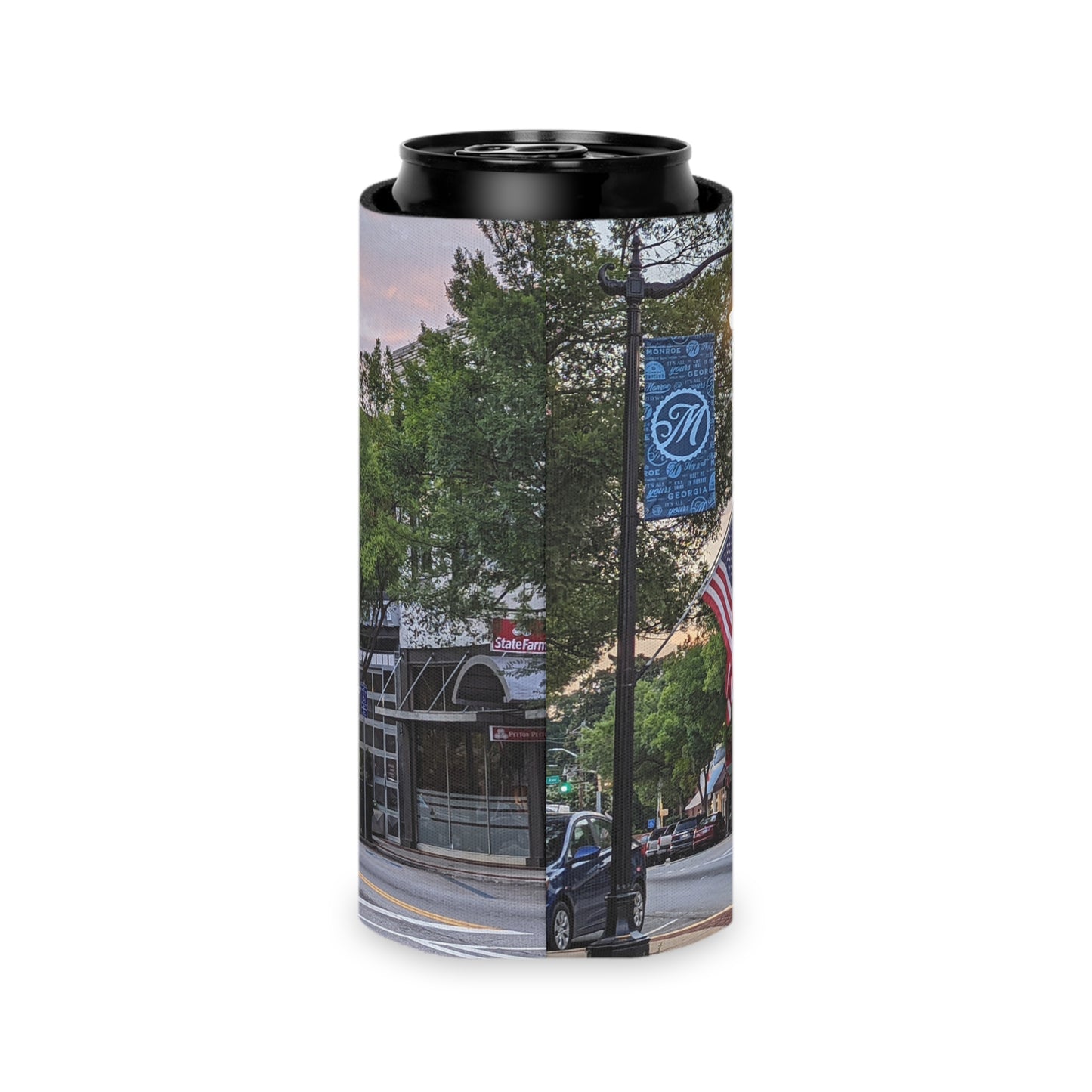 Monroe GA Can Cooler July - Regular or Slim