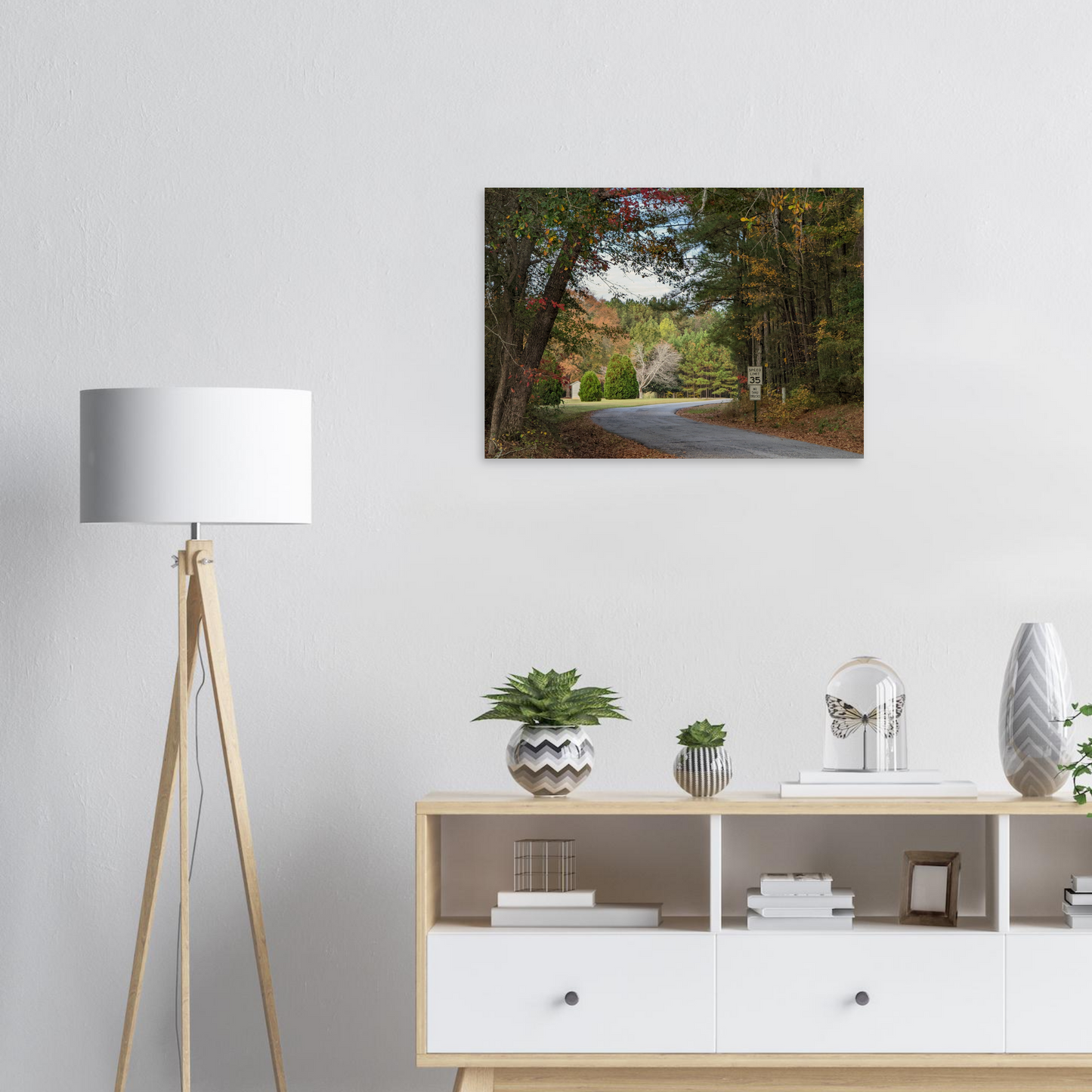 Monroe GA Wall Art Wooden Print October