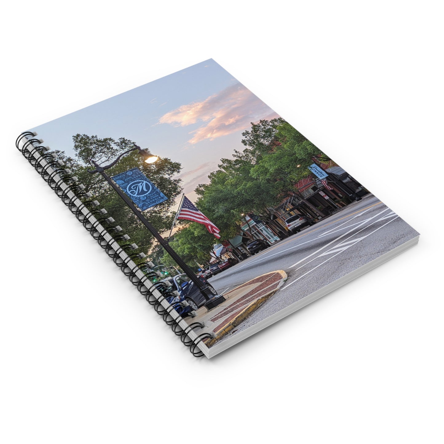 Monroe GA Spiral Notebook July