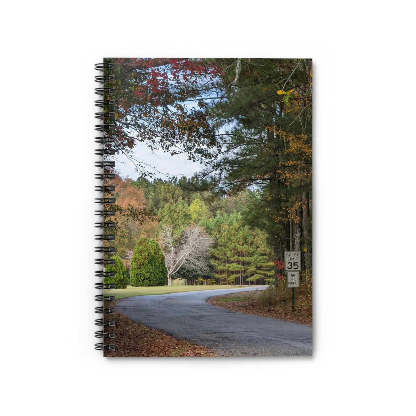 Monroe GA Spiral Notebook October
