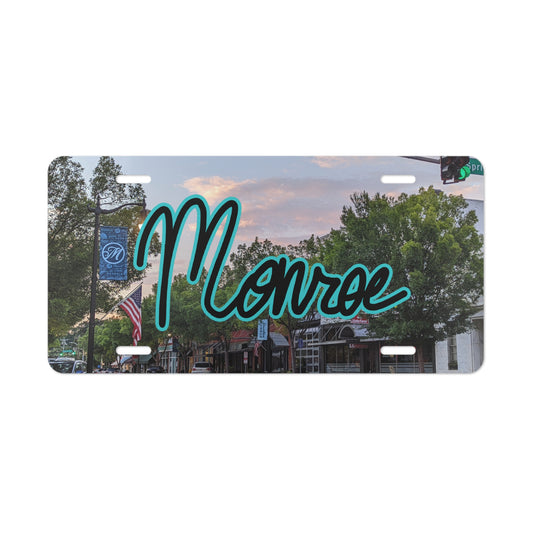 Monroe GA Vanity Plate July