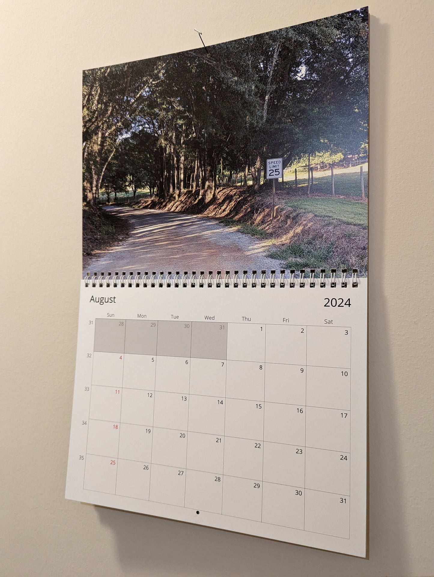 2024 The Monroe Calendar - The Views from the Road (Direct from Printer)
