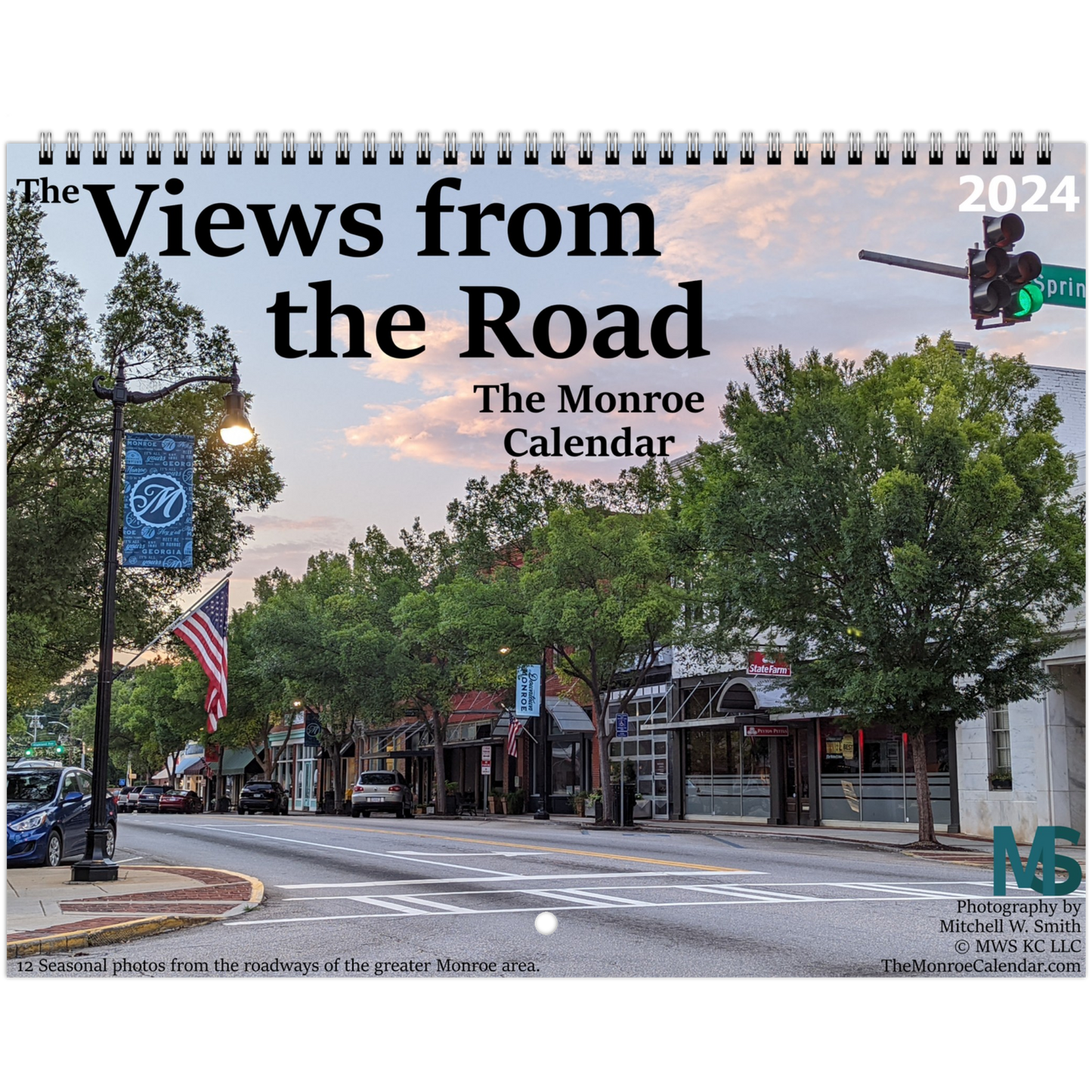 2024 The Monroe Calendar - The Views from the Road (Direct from Printer)